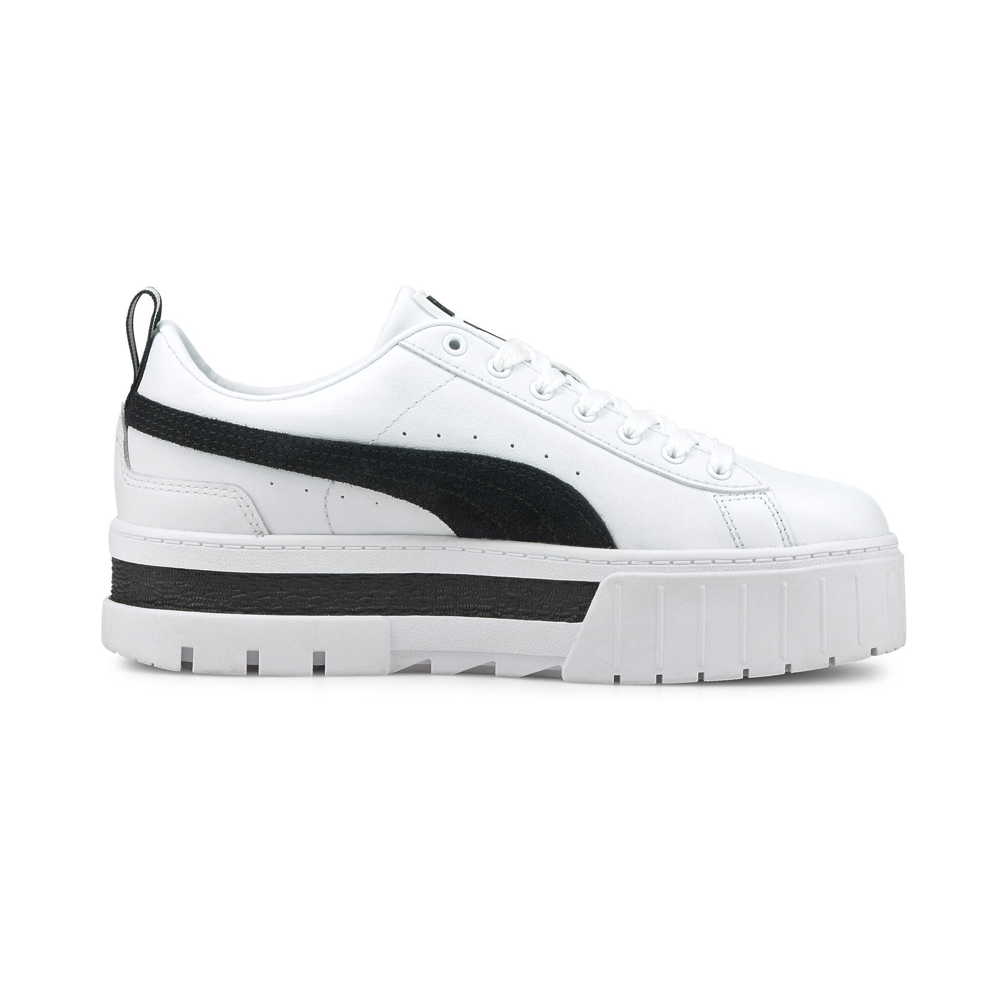 Women's PUMA Mayze Sneakers Women In White, Size EU 42