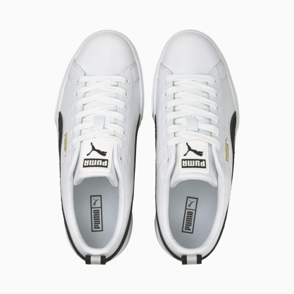 Mayze Women's Sneakers, Puma White-Puma Black, large-MEX