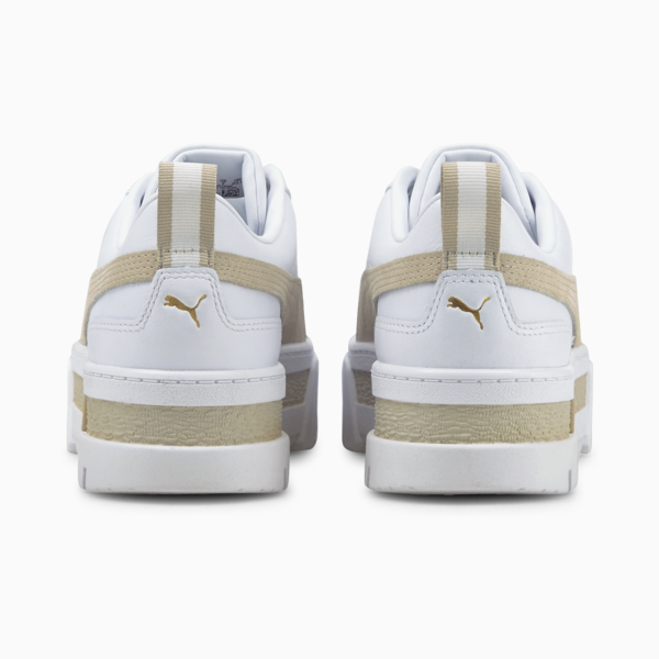 Mayze Women's Sneakers, Puma White-Peyote, large-MEX