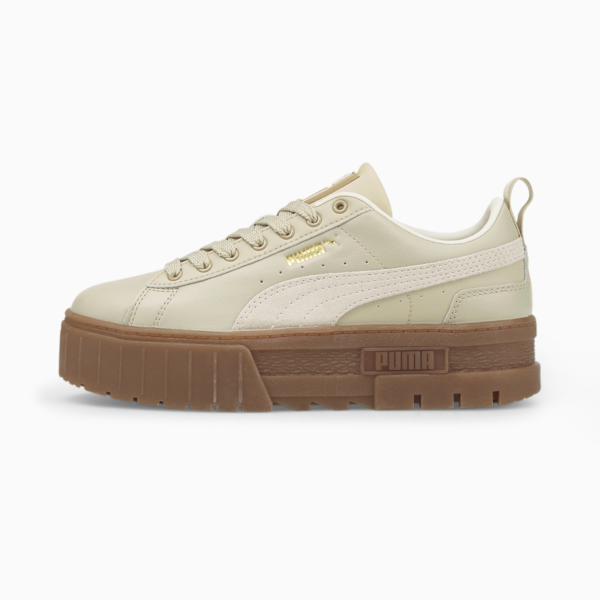 Mayze Sneakers Women, Putty-Pristine-Puma Team Gold, large-ZAF