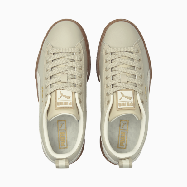 Mayze Sneakers Women, Putty-Pristine-Puma Team Gold, large-ZAF