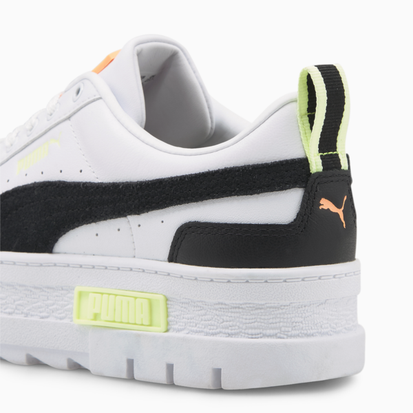 Mayze Sneakers Women, Puma White-Puma Black-Fizzy Light, large-ZAF