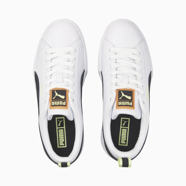 Mayze Sneakers Women, Puma White-Puma Black-Fizzy Light, large-ZAF
