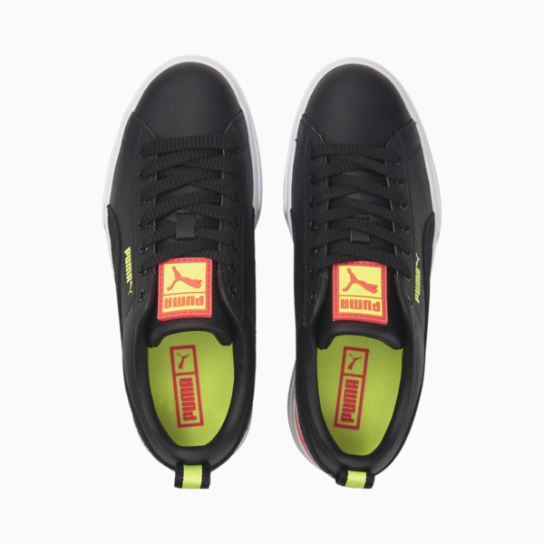 Mayze Sneakers Women, Puma Black-Puma Black-Lime Squeeze, large-ZAF