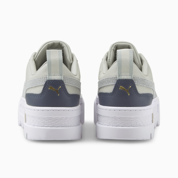 Mayze Sneakers Women, Glacier Gray-Platinum Gray-Puma Team Gold, large-ZAF