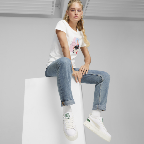 Mayze Sneakers Women, PUMA White-Vine, large-ZAF