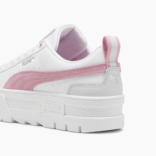 Tenis Mayze Cuero para mujer, PUMA White-Mauved Out, large-MEX