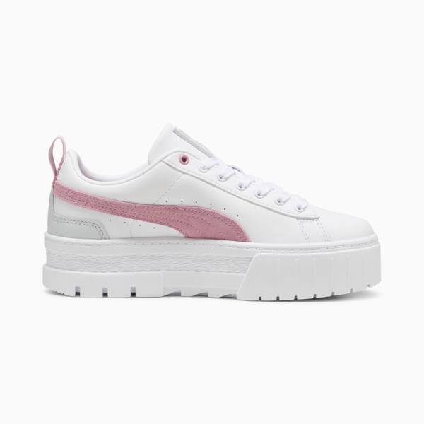 Tenis Mayze Cuero para mujer, PUMA White-Mauved Out, large-MEX