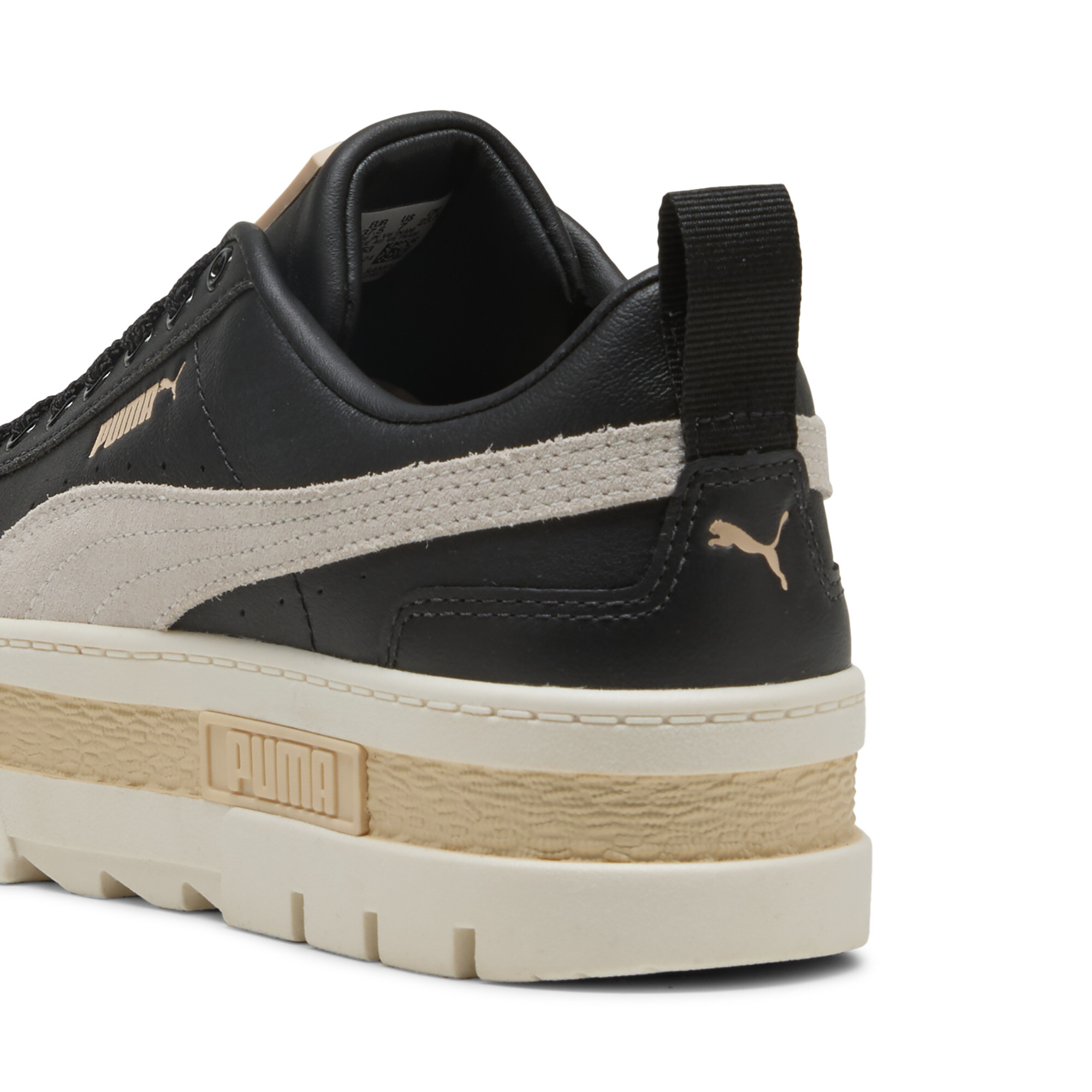 PUMA Mayze sneakers voor Dames, Zwart, Maat 37,5 thumbnail 5