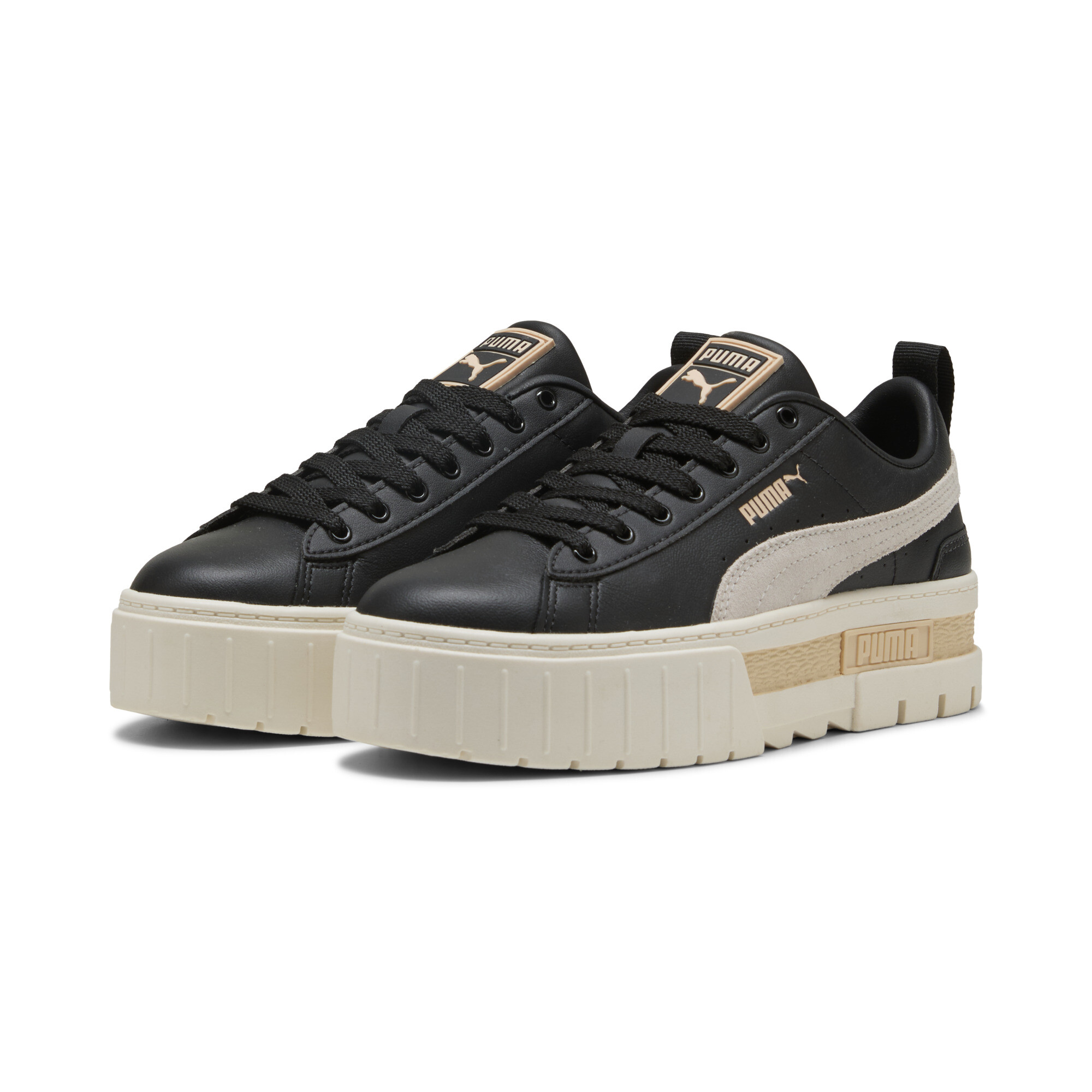 PUMA Mayze sneakers voor Dames, Zwart, Maat 37,5 thumbnail 6
