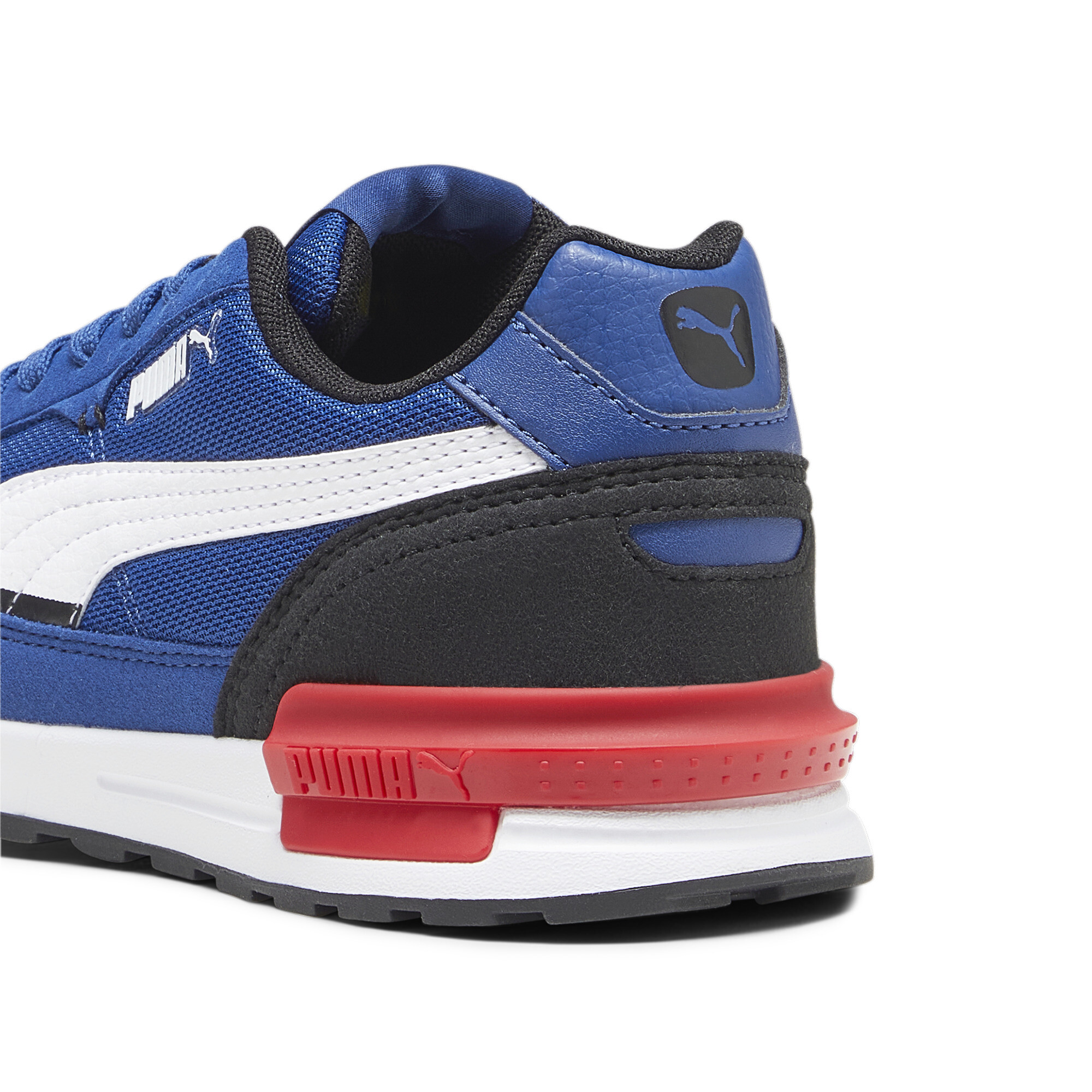 PUMA Graviton sneakers jongeren, Blauw/Zwart/Wit, Maat 37,5 thumbnail 5