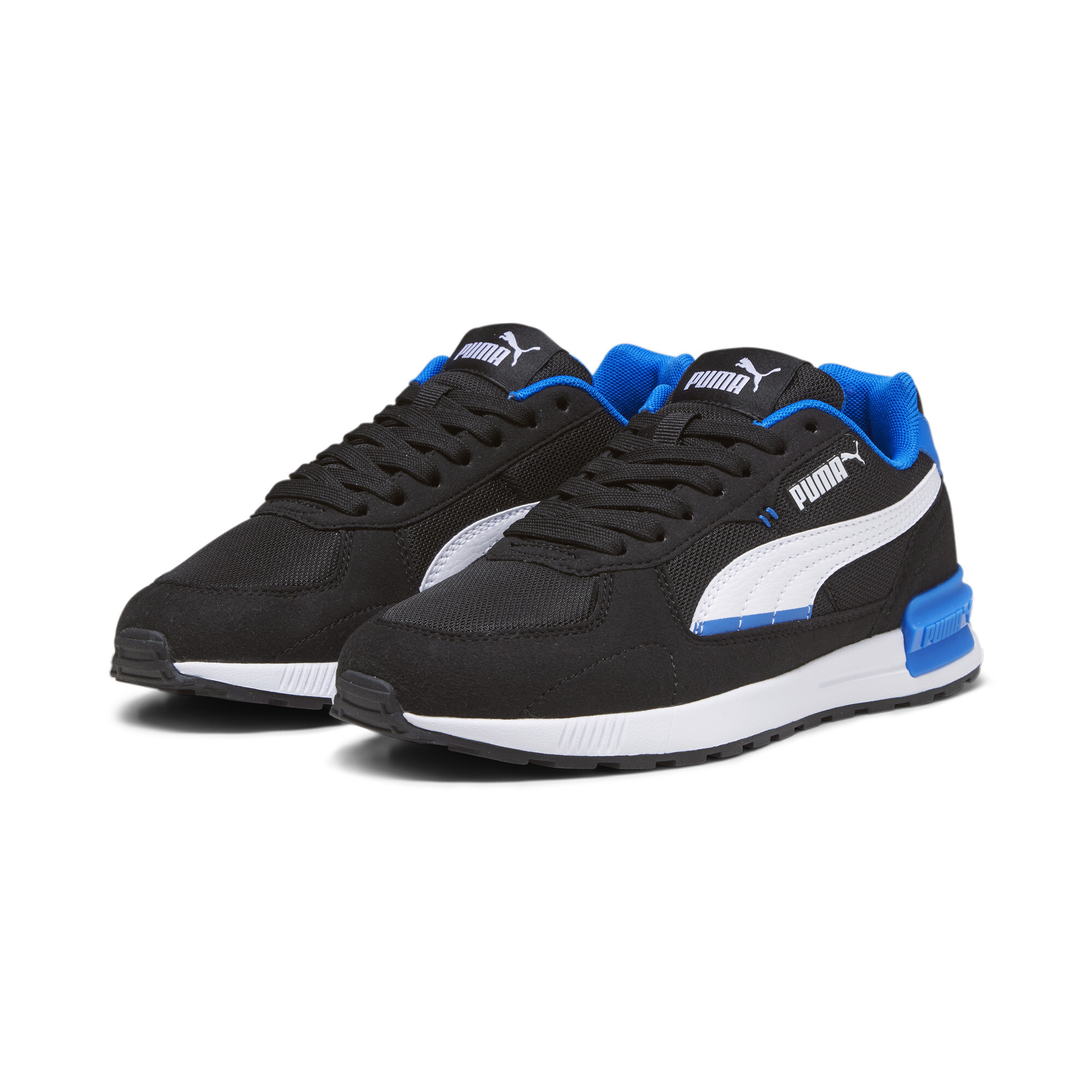 PUMA Graviton sneakers jongeren, Blauw/Zwart/Wit, Maat 38,5 thumbnail 6