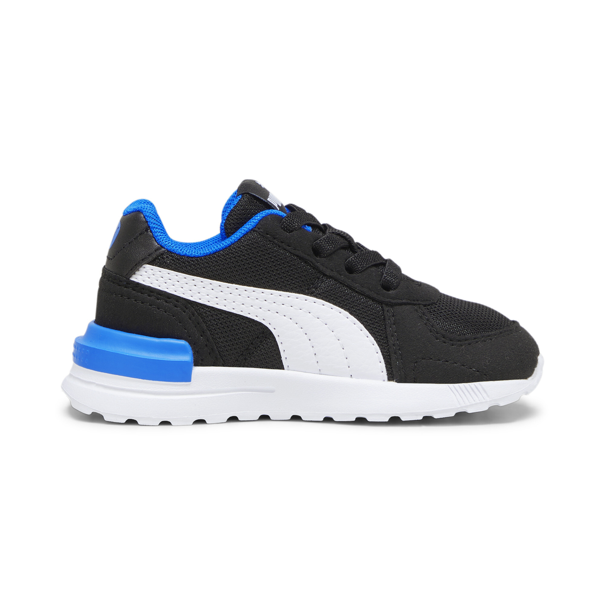 PUMA Graviton AC sportschoenen, Blauw/Zwart/Wit, Maat 22 thumbnail 3