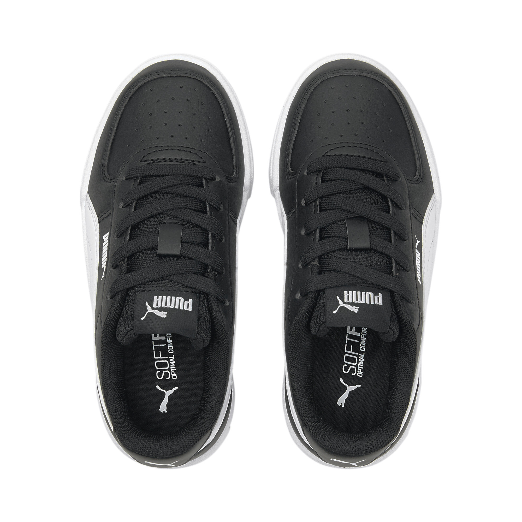 Puma Sneakers - Maat 32 - Unisex - Zwart - Wit
