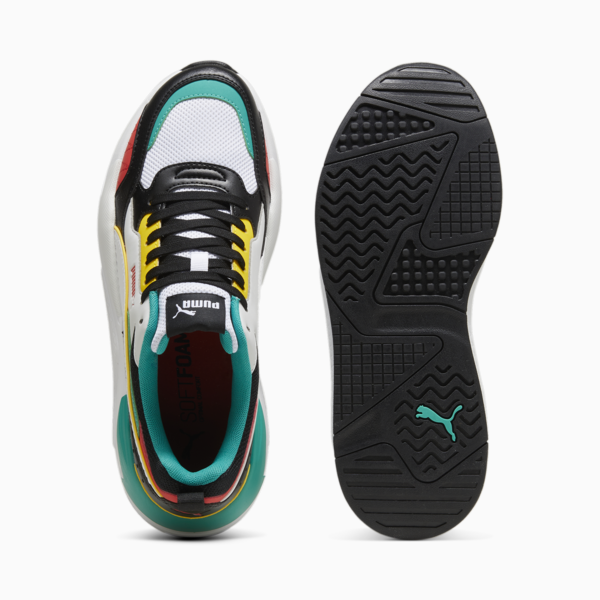 Zapatillas X-Ray 2 Square, PUMA Black-PUMA White-Feather Gray-Active Red, large-ARG