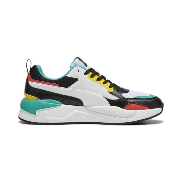 Zapatillas X-Ray 2 Square, PUMA Black-PUMA White-Feather Gray-Active Red, large-ARG