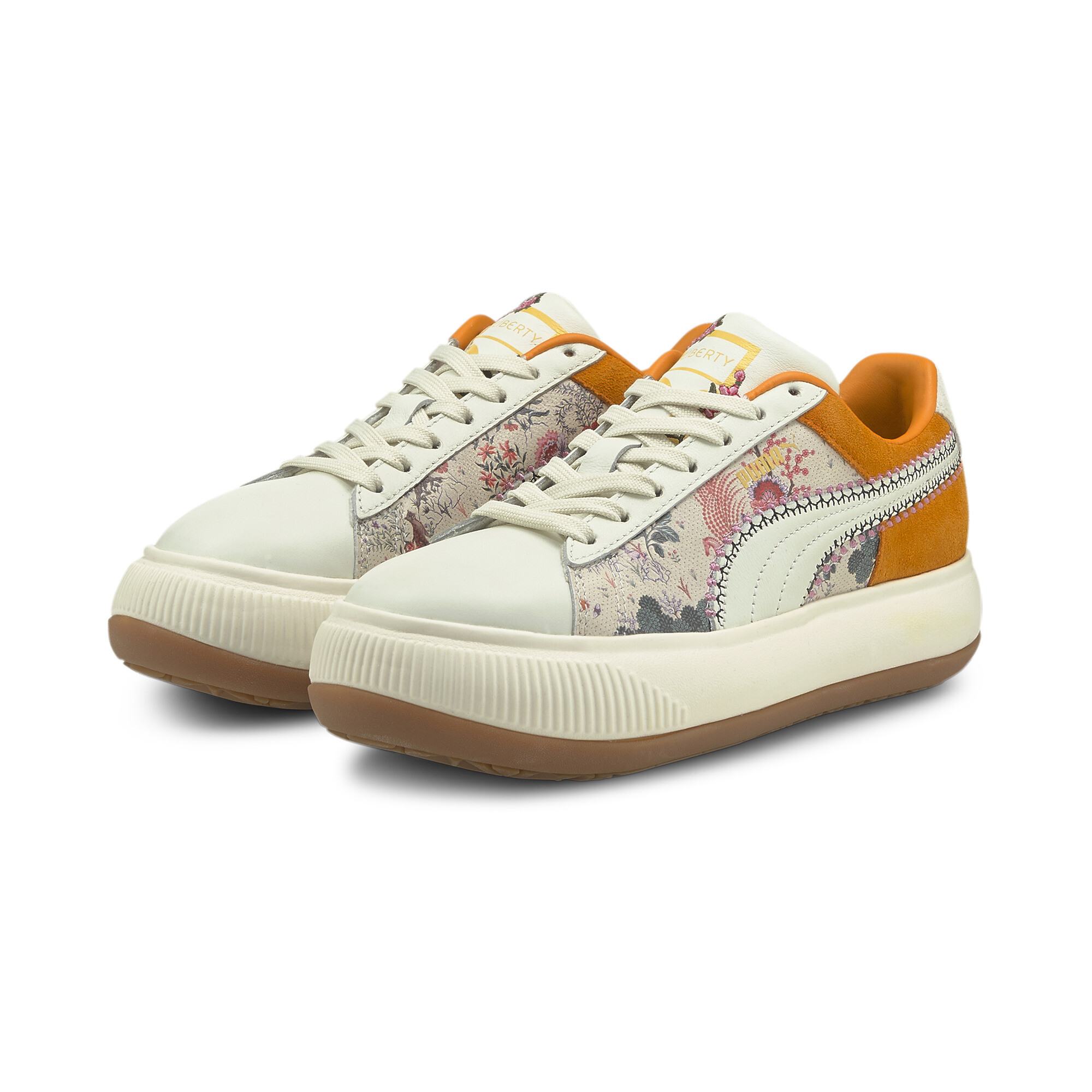 【プーマ公式通販】 プーマ PUMA x LIBERTY スウェード マユ 3 スニーカー ウィメンズ ウィメンズ Marshmallow-Marshmallow ｜PUMA.com