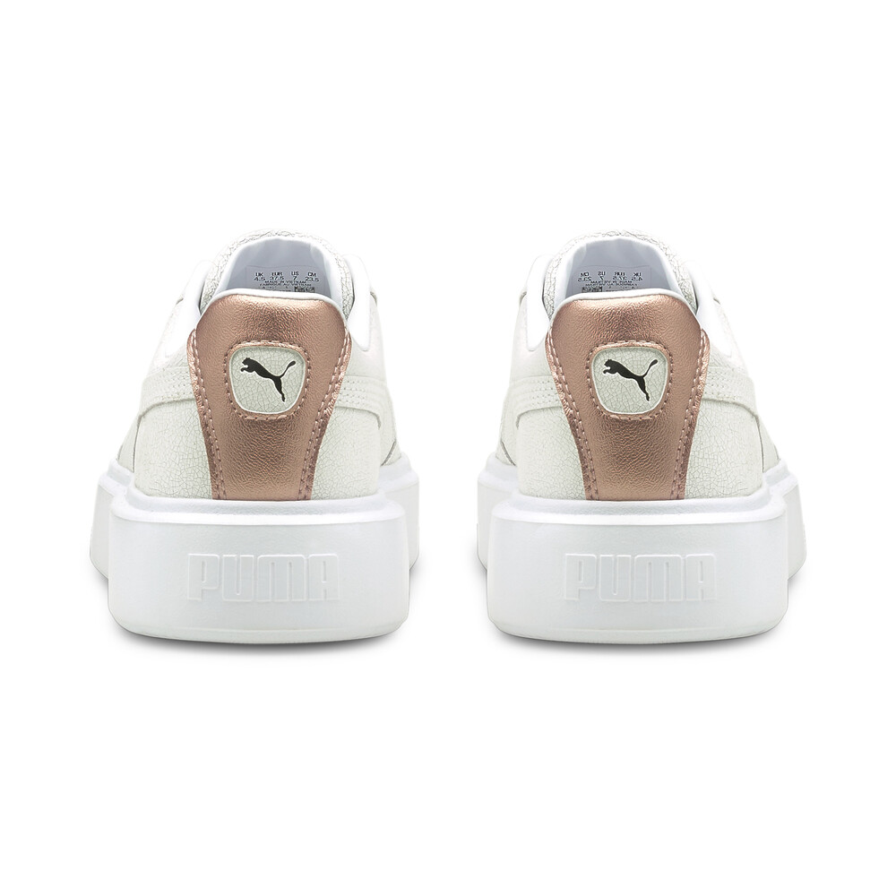 

PUMA - female - Кеды Oslo Maja Cracked Women's Trainers – White-Black-Rose Gold –, Белый