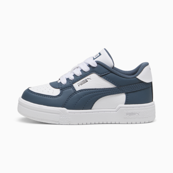 CA Pro Classic Kids' Trainers, PUMA White-Gray Skies, large-ZAF