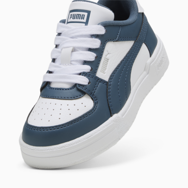 CA Pro Classic Kids' Trainers, PUMA White-Gray Skies, large-ZAF