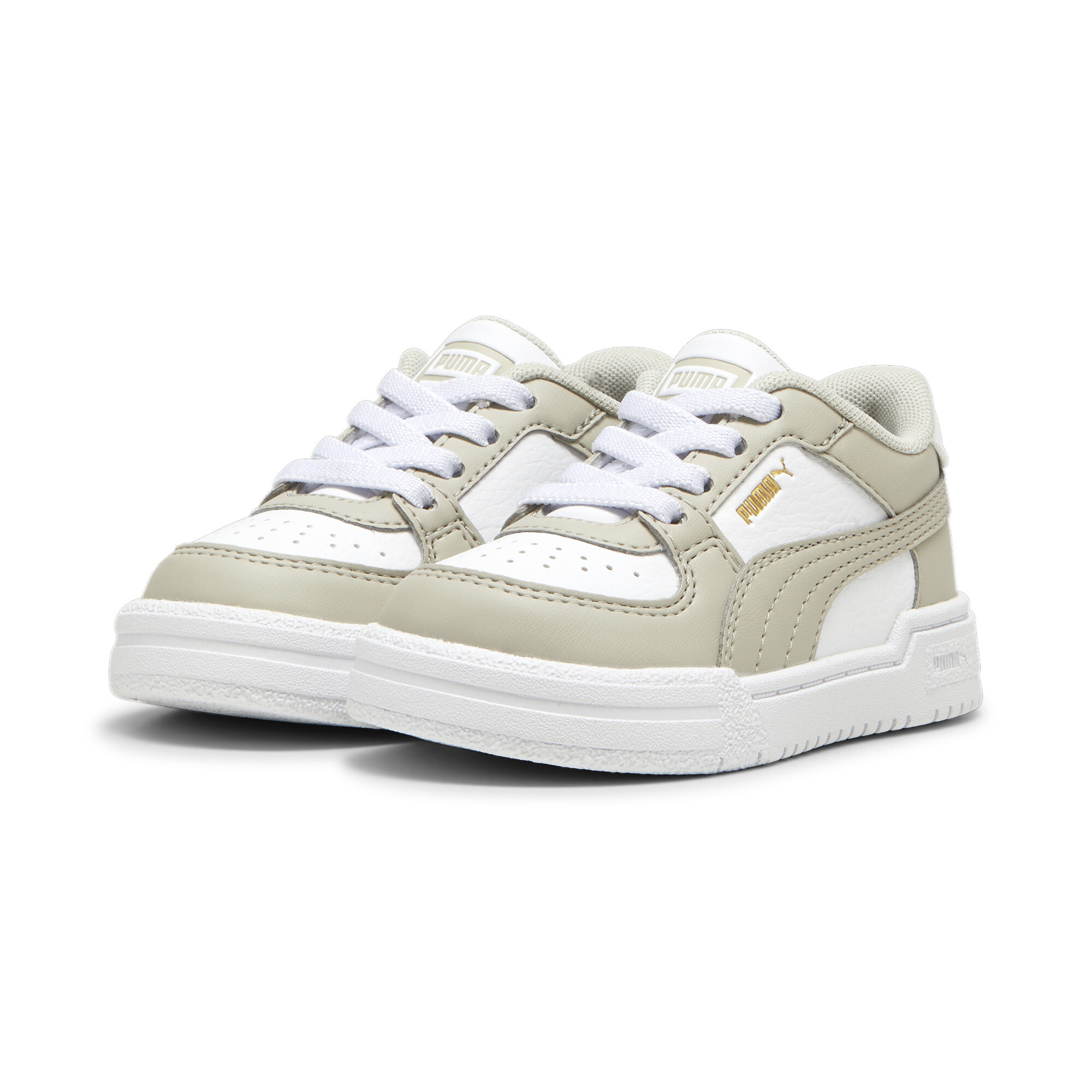 Puma CA Pro Classic AC Babies' Trainers, White, Size 22, Shoes