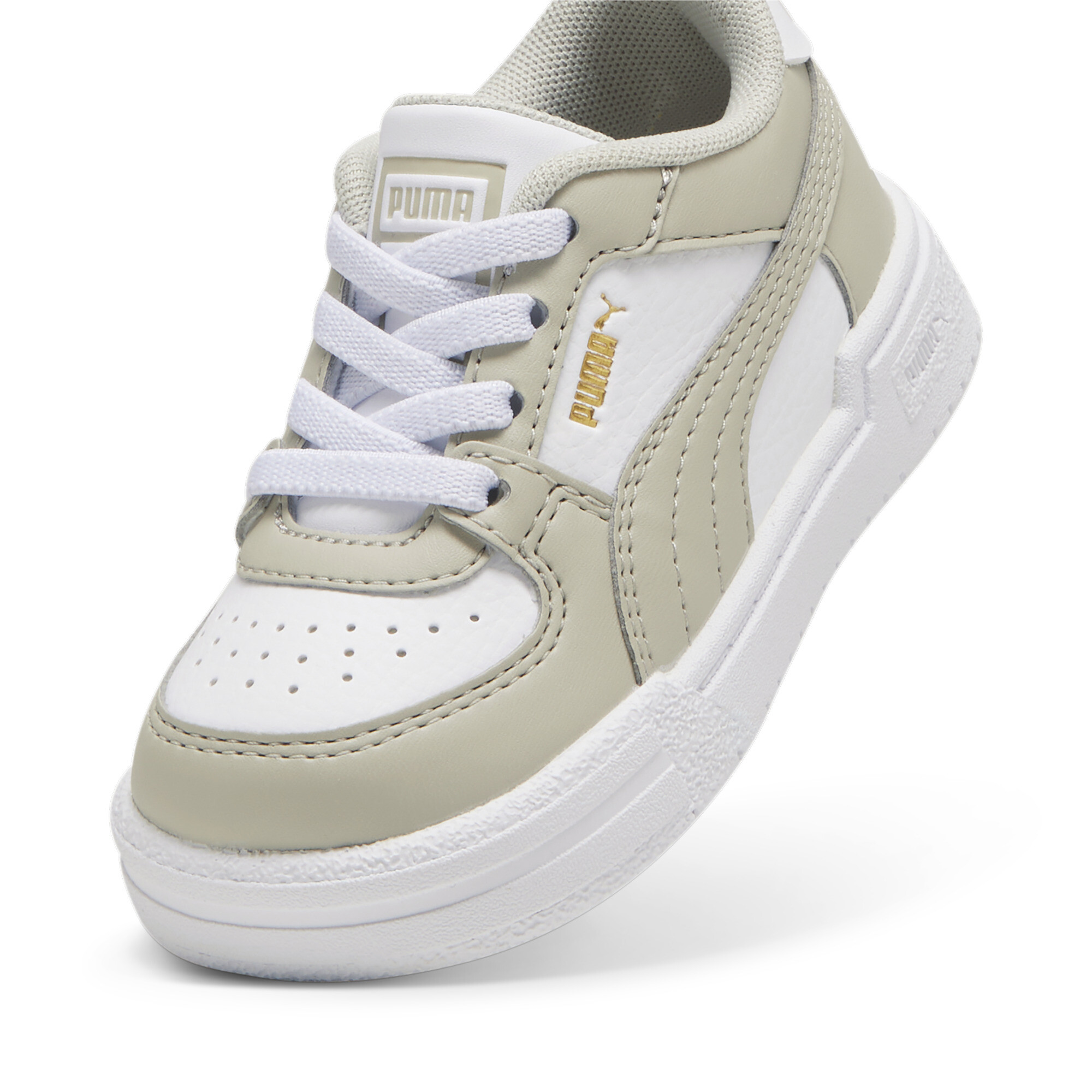 Puma CA Pro Classic AC Babies' Trainers, White, Size 22, Shoes