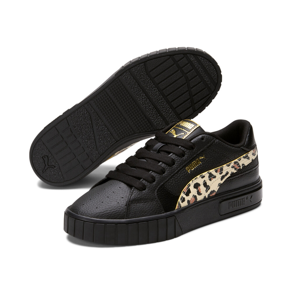 puma cali star leopard sneakers