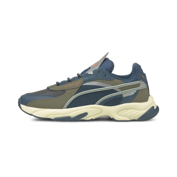 Puma Helly Hansen Rs-connect Sneakers Blue In Intense Blue-white Asparagus