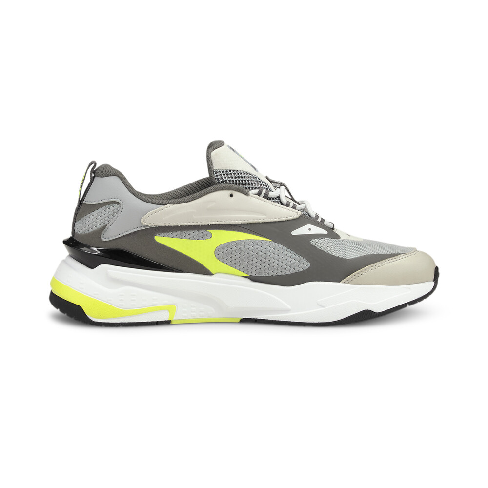 pUMA RS Fast Neon Trainers Quarry CA.ROCK
