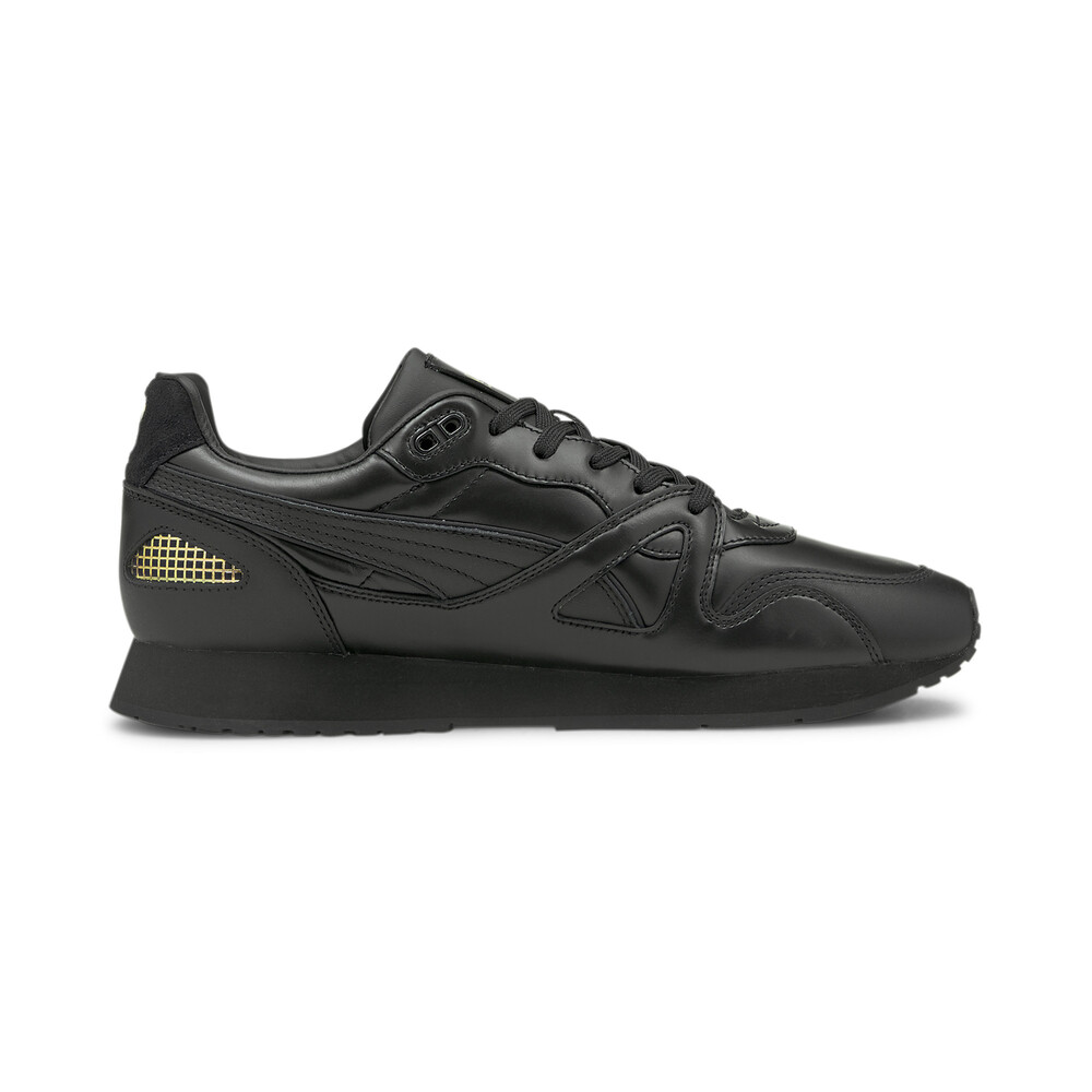 Puma black discount team gold