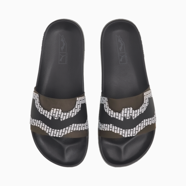 PUMA x BATMAN Leadcat 2.0 Sandals, Puma Black-Iron Gate, large-ZAF