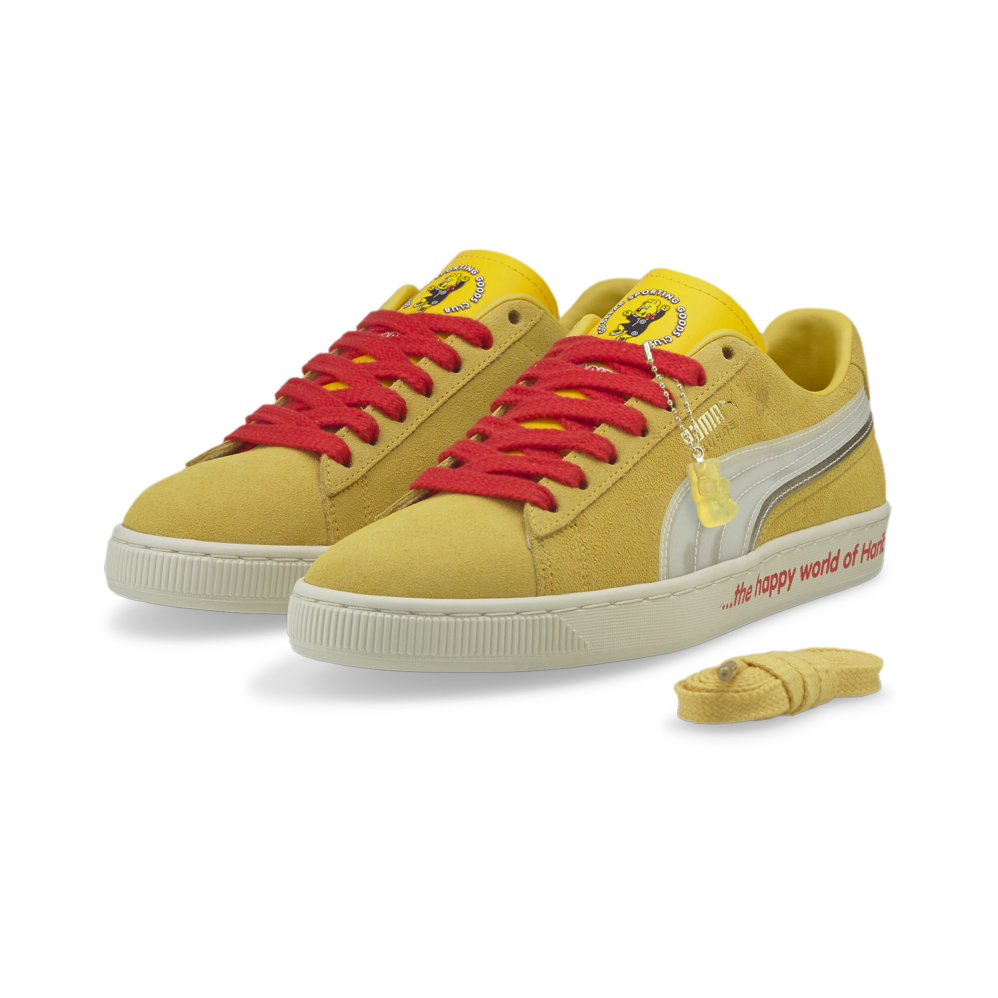 【プーマ公式通販】 プーマ PUMA x HARIBO スウェード トリプレックス スニーカー ユニセックス ユニセックス Mimosa-Whisper White ｜PUMA.com