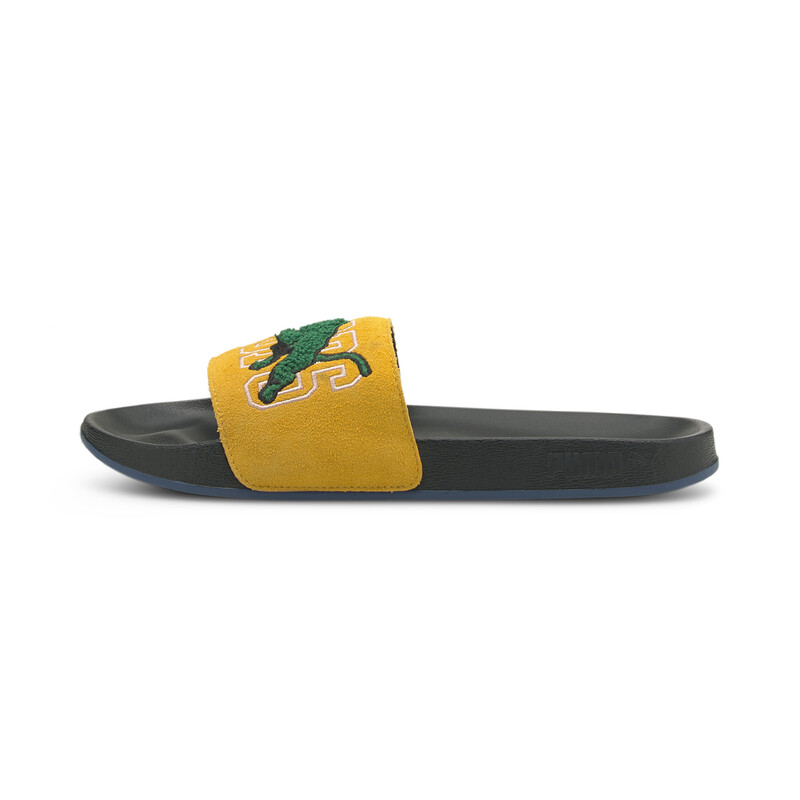 

PUMA Leadcat FTR Signing Day Basket Ball Unisex Slides, Black/red/yellow