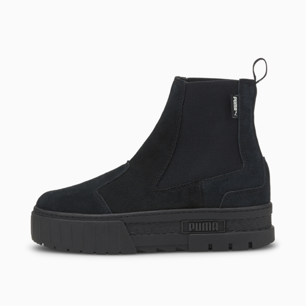 Botas de mujer Mayze Chelsea Suede, Puma Black, large-MEX