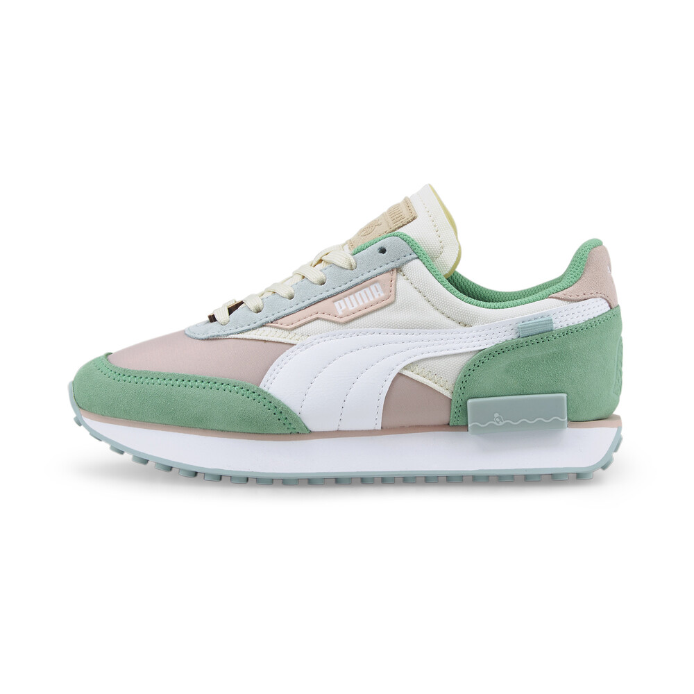 green womens puma shoes