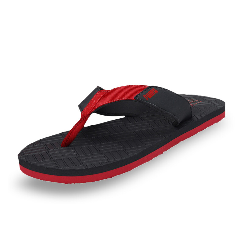 

PUMA Snap Slippers Sandals, Black/red