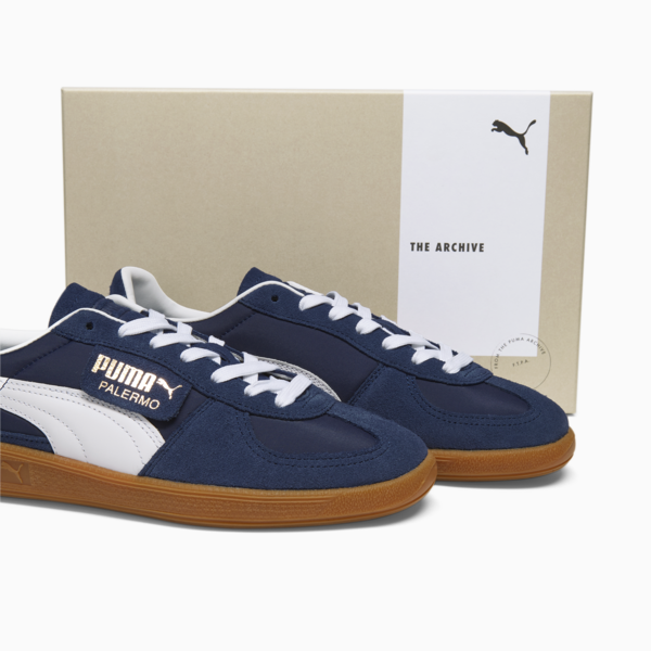 Palermo OG Sneakers Unisex, Puma New Navy-Puma White-Puma Team Gold, large-ZAF