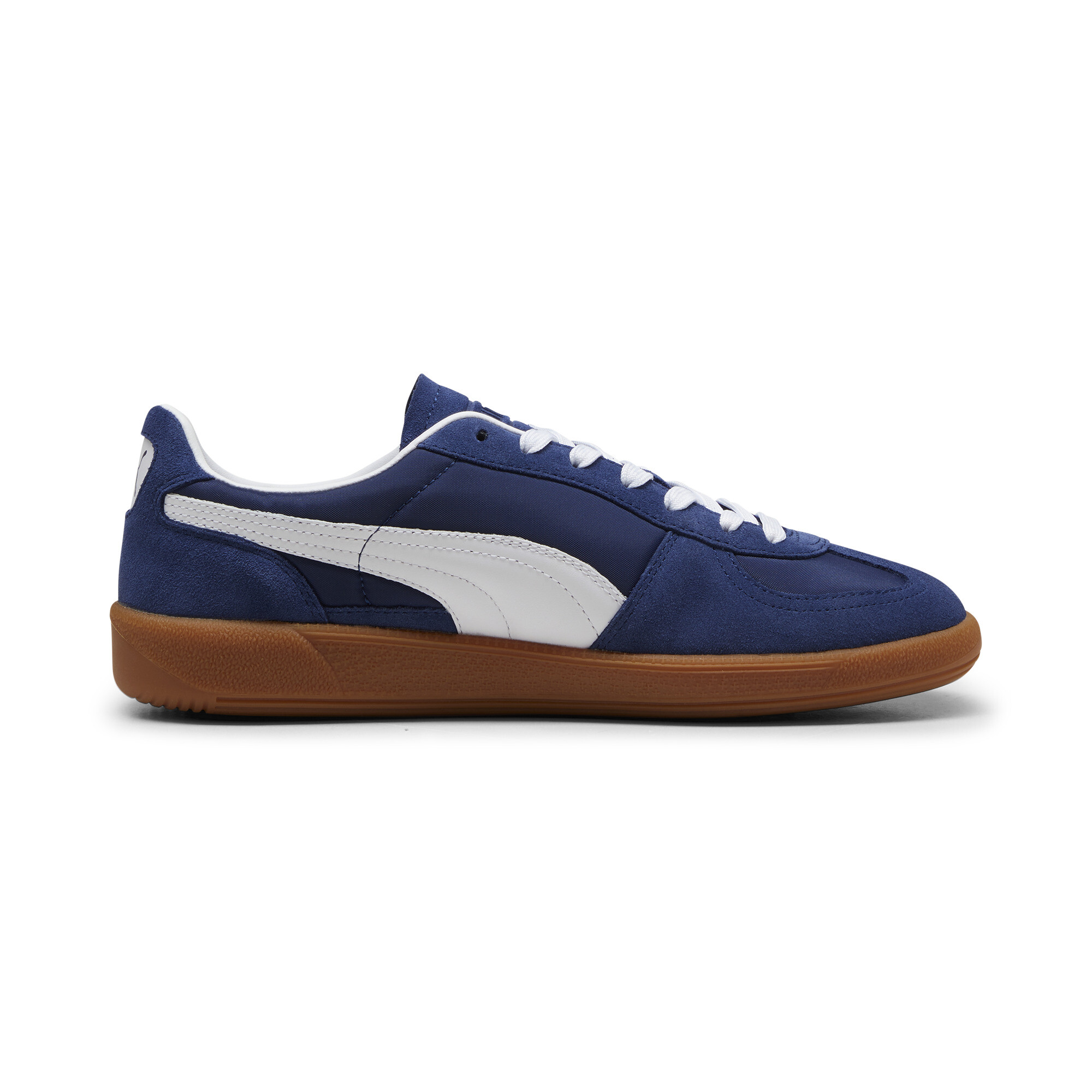 PUMA Palermo OG sneakers uniseks, Blauw/Wit/Goud, Maat 38 thumbnail 3