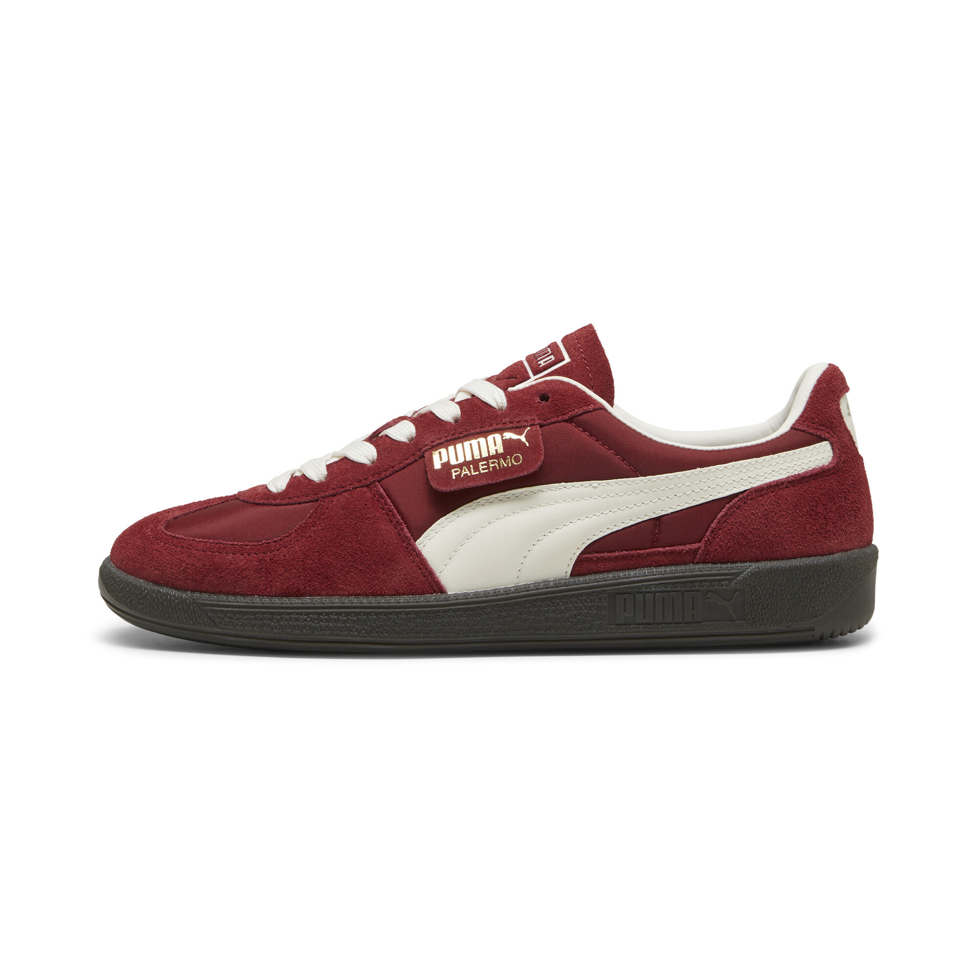 Puma Palermo OG Sneakers Unisex Schuhe | Mit Plain | Intense Red/Warm White | Größe: 40