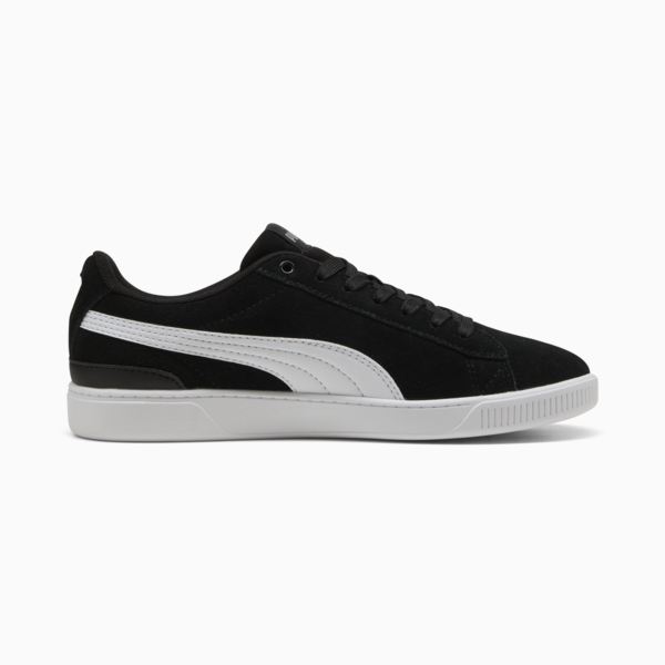 Vikky V3 Women's Trainers, Puma Black-Puma White-Puma White-Puma Silver, large-MEX