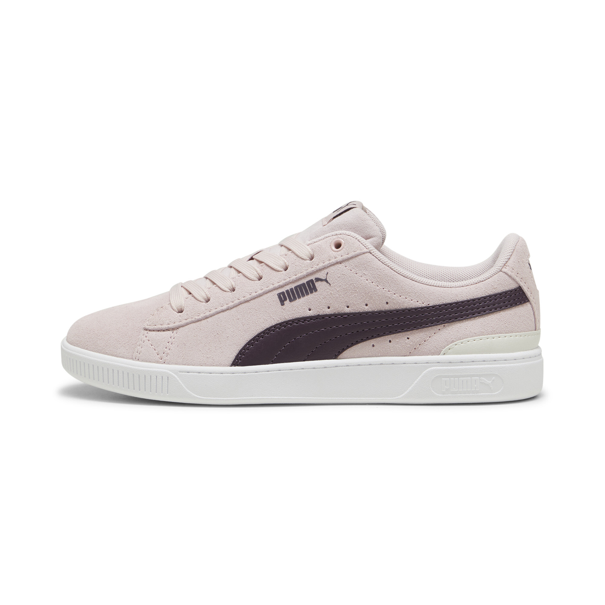 Puma Vikky V3 Damen Sneakers Schuhe | Mit Plain | Mauve Mist/Midnight Plum/White | Größe: 39