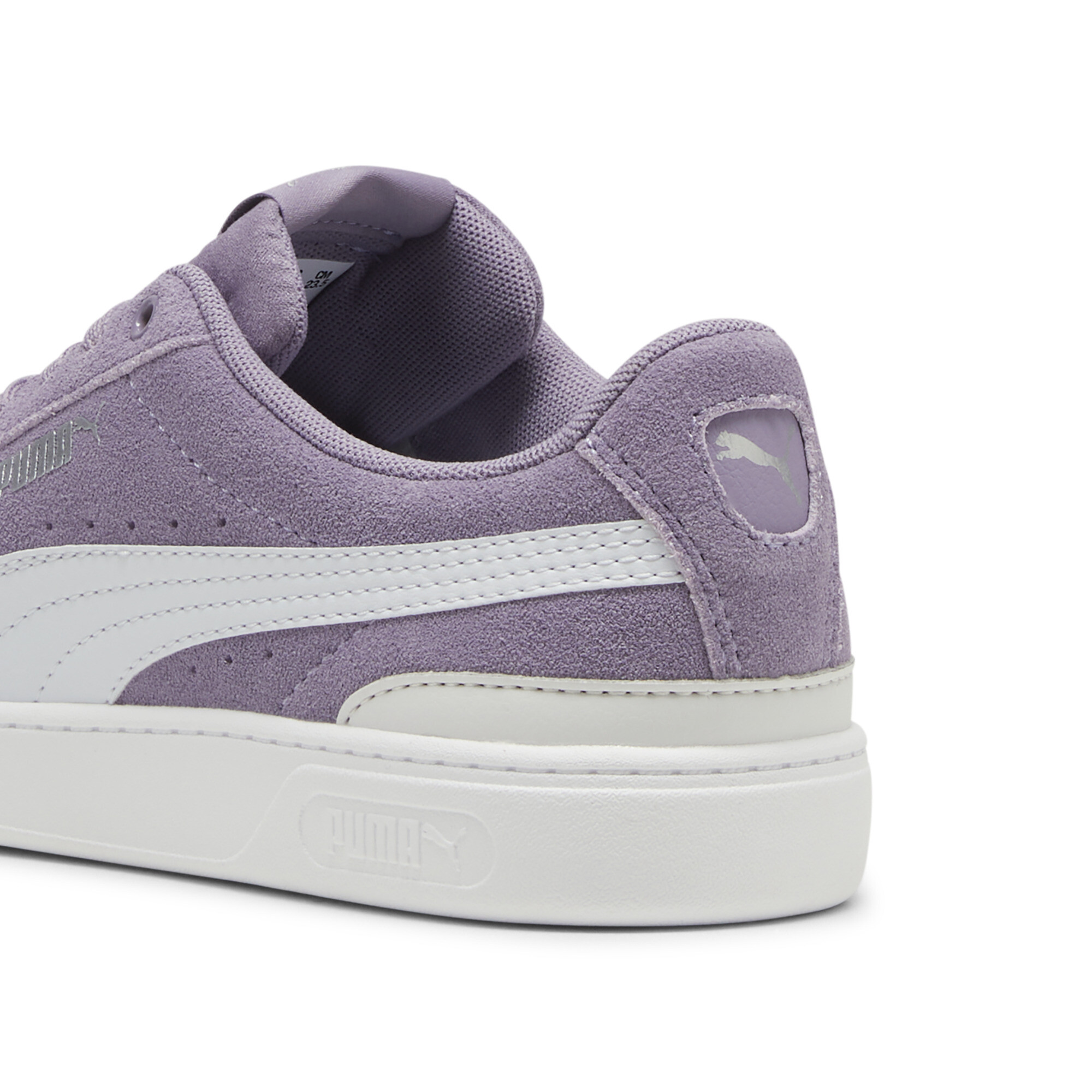 Women's Puma Vikky V3's Trainers, Purple, Size 36, Shoes