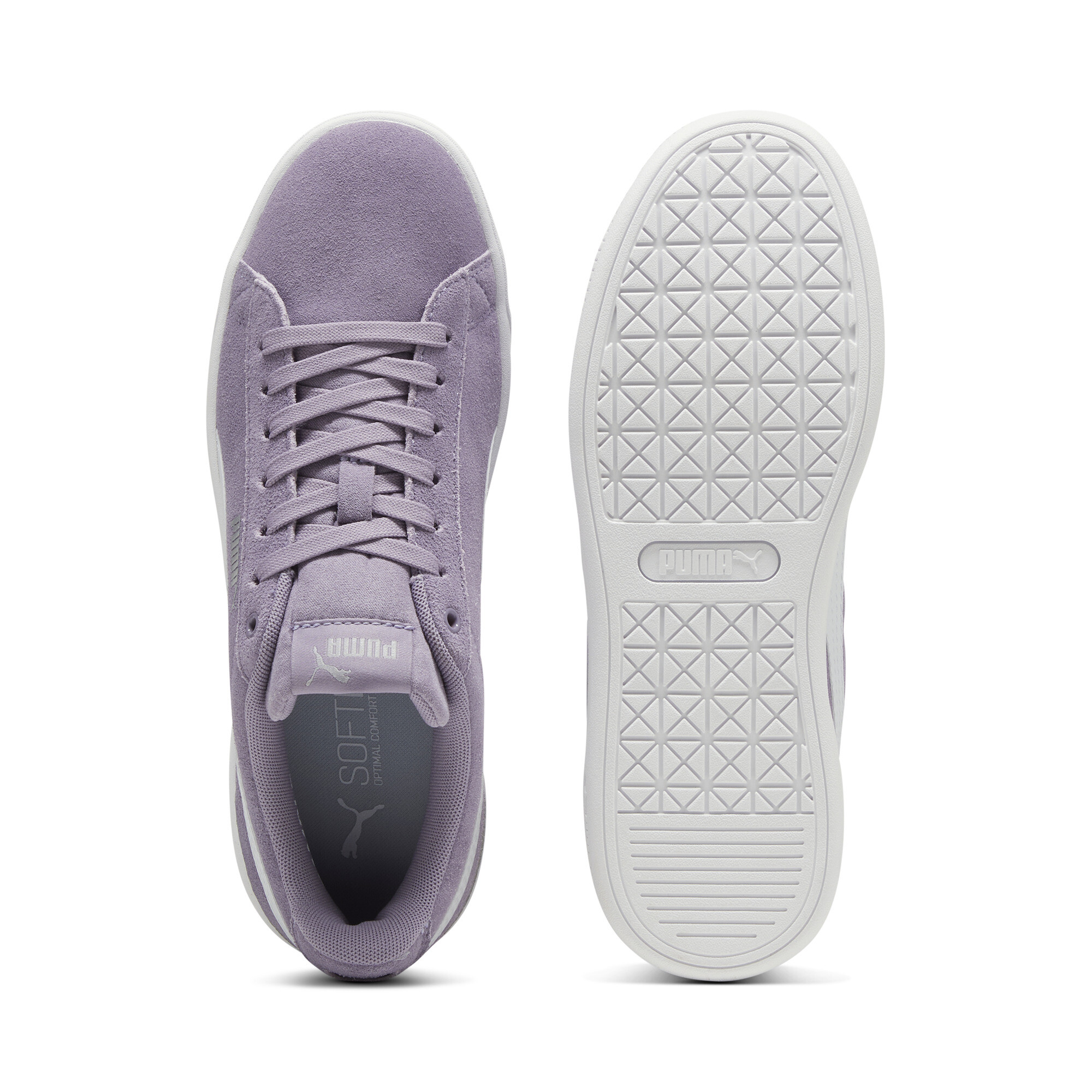 Women's Puma Vikky V3's Trainers, Purple, Size 36, Shoes