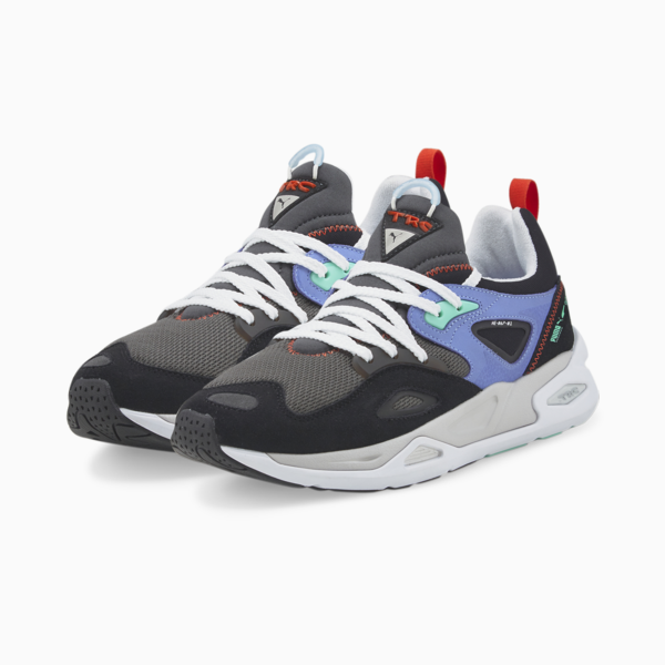 TRC Blaze The Triangle Trainers, Asphalt-Puma Black-Elektro Purple, large-ZAF