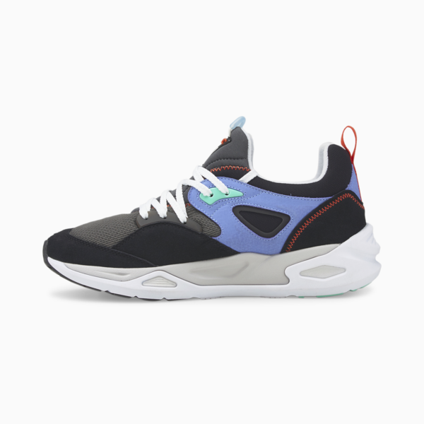 TRC Blaze The Triangle Trainers, Asphalt-Puma Black-Elektro Purple, large-ZAF