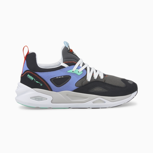 TRC Blaze The Triangle Trainers, Asphalt-Puma Black-Elektro Purple, large-ZAF