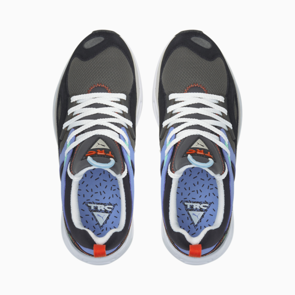 TRC Blaze The Triangle Trainers, Asphalt-Puma Black-Elektro Purple, large-ZAF