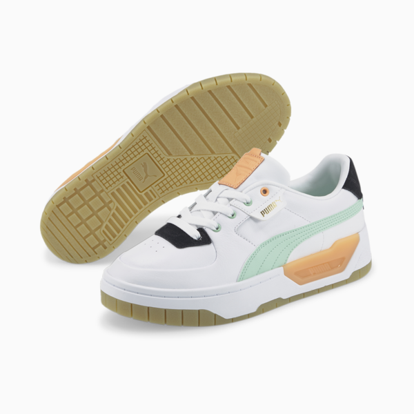Cali Dream Women's Trainers, Puma White-Mist Green-Gum, large-ZAF