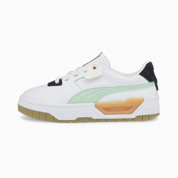 Cali Dream Women's Trainers, Puma White-Mist Green-Gum, large-ZAF