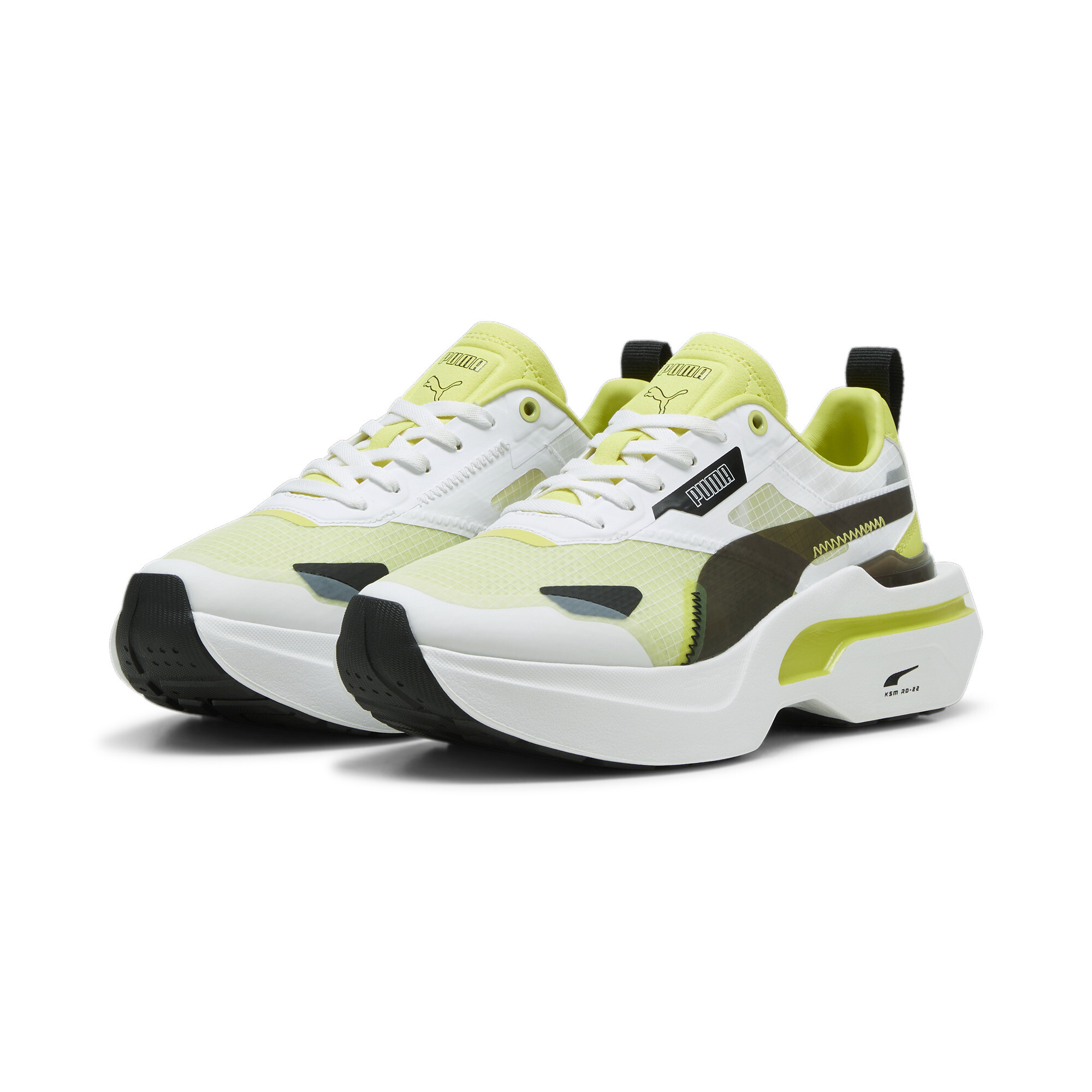Women's Puma Kosmo Rider's Trainers, White, Size 38.5, Shoes